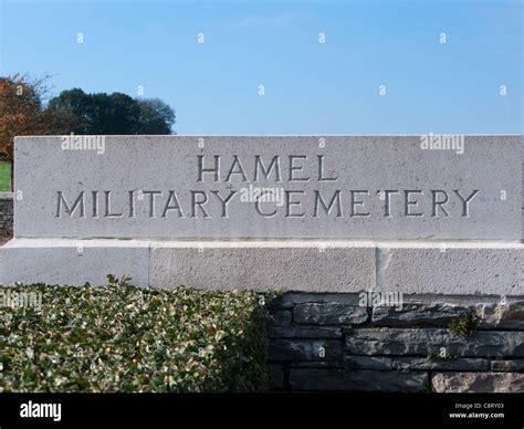 Beaumont Hamel cemetery, Somme, France Stock Photo - Alamy