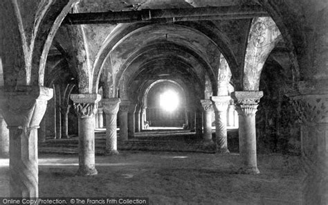 Photo of Canterbury, The Cathedral, The Norman Crypt 1888