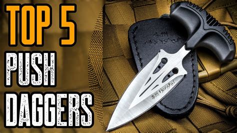 TOP 5: Best Push Dagger Knife for Self Defense | True Republican