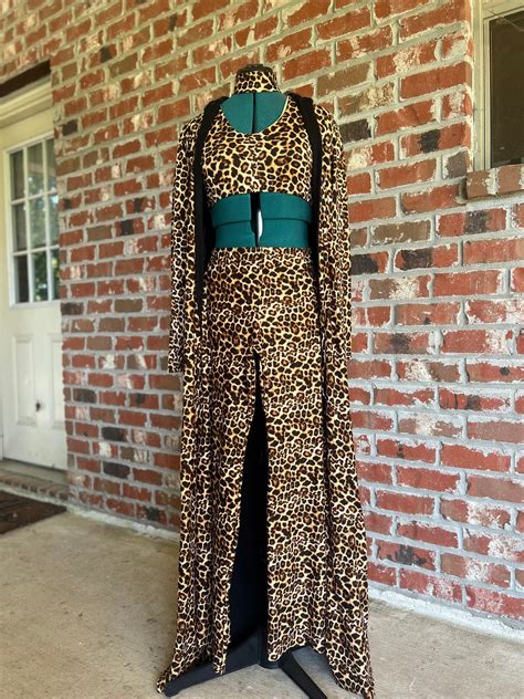 Shania Twain Inspired ICONIC Leopard Print Costume - Etsy