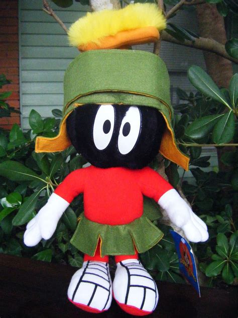 $34.50 WB Looney Tunes Cartoon Marvin-the-Martian 15" Plush Doll, NWT - Â© 1996 The Ace Novelty ...