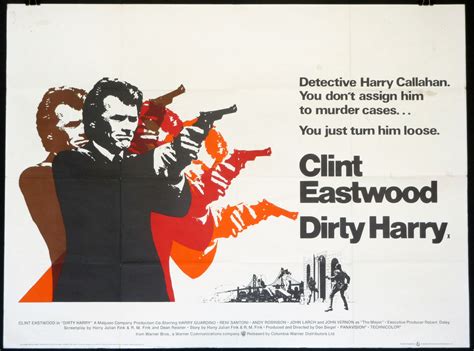 DIRTY HARRY ORIGINAL UK QUAD poster | Picture Palace Movie Posters