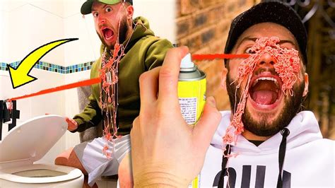 ULTIMATE SILLY STRING TRAP!!! (PRANK WAR) - YouTube