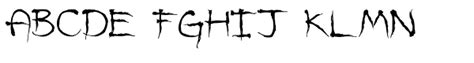 The·demon·font Font - What Font Is