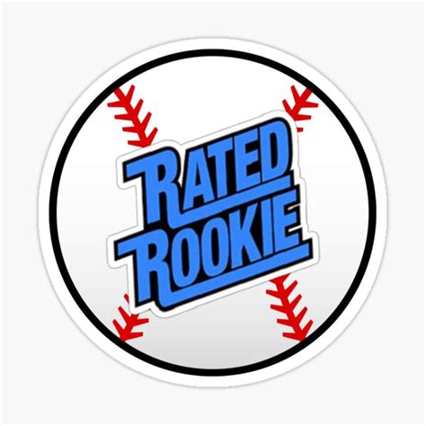 "Baseball Rookie" Sticker for Sale by rlevando | Redbubble