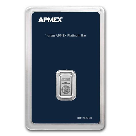 Buy 1 gram Platinum Bar - APMEX (In TEP) | APMEX