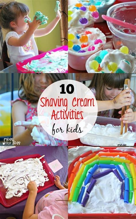 10 Shaving Cream Activities for Kids | Activities for kids, Fun ...