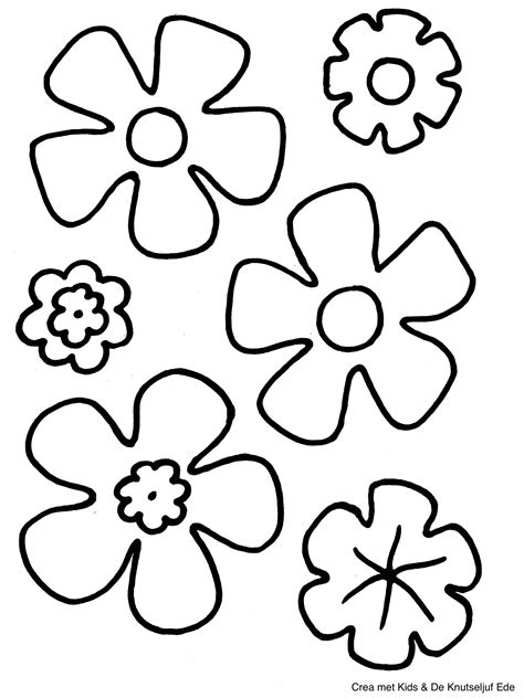 Kleurplaten bloemen – Artofit