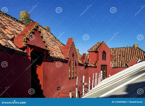 Comillas, Spain - Sep 08, 2020: El Capricho De Gaudi, Designed by ...