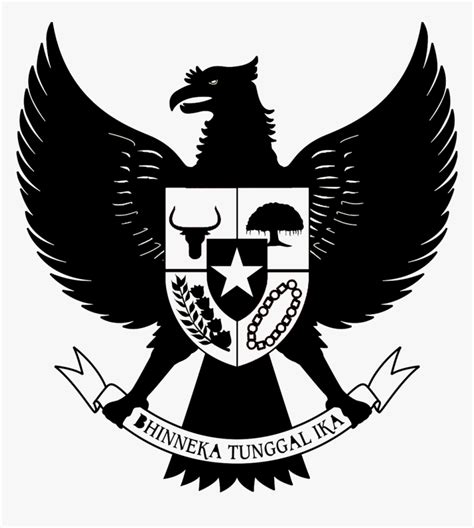 Detail Logo Garuda Pancasila Hitam Putih Vector Koleksi Nomer 9