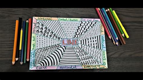 Different Lines In Art