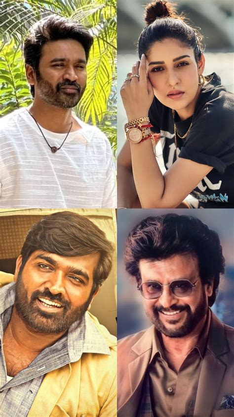 Rajinikanth to Dhanush & Nayanthara to Vijay Sethupathi, know real ...