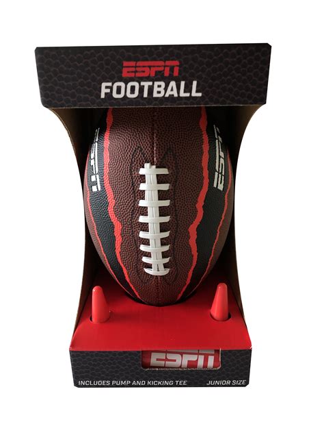 ESPN MB2 Junior Size Football Pack: Includes Kicking Tee and Pump - Walmart.com