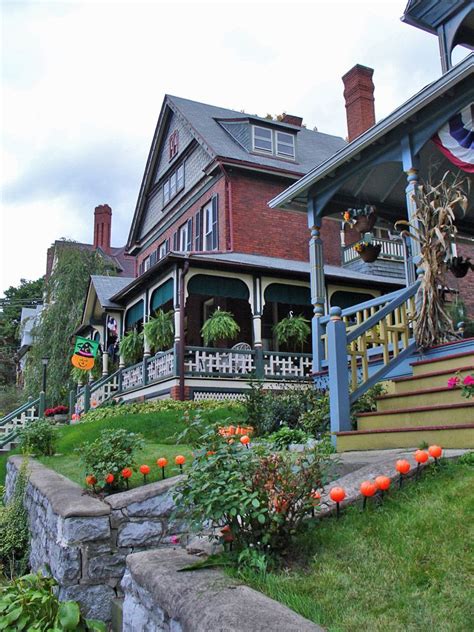 Victorian Houses in Bellefonte, Pennsylvania Art Nouveau Architecture ...