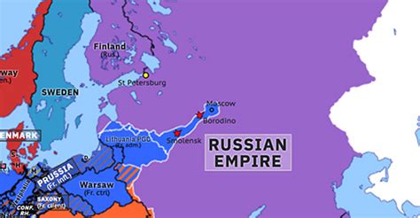 Battle Of Borodino Map