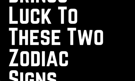 November Brings Luck To These Two Zodiac Signs - Zodiac Heist