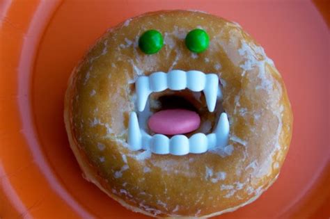 Scary Snacks: Monster Donut