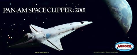 2001 Pan Am Space Clipper (Orion III) by Aurora Models - Fantastic Plastic Models