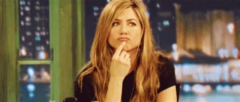 Jennifer Aniston GIF - Jennifer Aniston Thinking Hmmm - Discover & Share GIFs