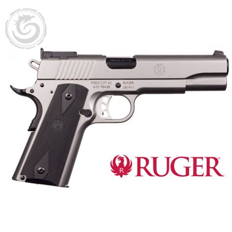 Ruger SR1911 10mm Pistol 5″ Barrel Stainless 8+1 » Tenda Canada