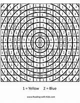Difficult Color By Number Printables  Coloring Home sketch template