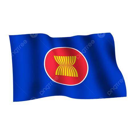 Asean Waving Flag On Transparent Background, Asean Flag, Flag Mockup, Flag Flying PNG ...