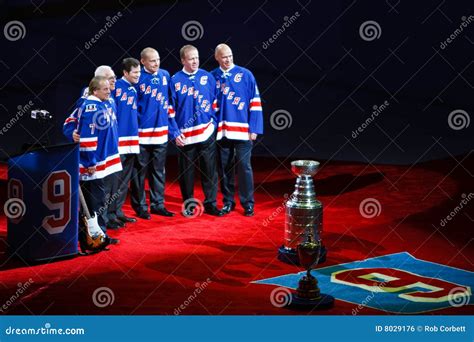 Rangers Retired Numbers editorial photo. Image of professional - 8029176