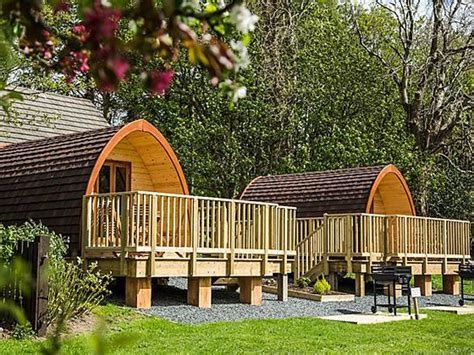 Camping Pods at Keswick Club Site | Camping pod, Pod house, Arched cabin