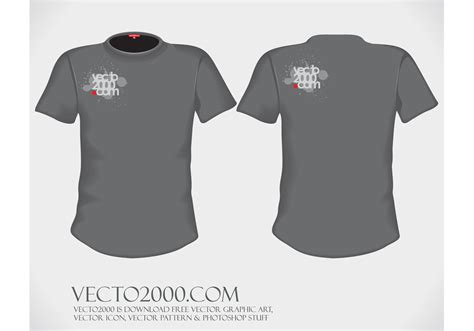 Vector illustration: T-shirt design template (for men) - Download Free Vector Art, Stock ...