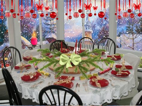 Christmas Holiday Table gif ... http://gifshermosos-mirta.blogspot.ca/2015/11/imagenes-navidnas ...