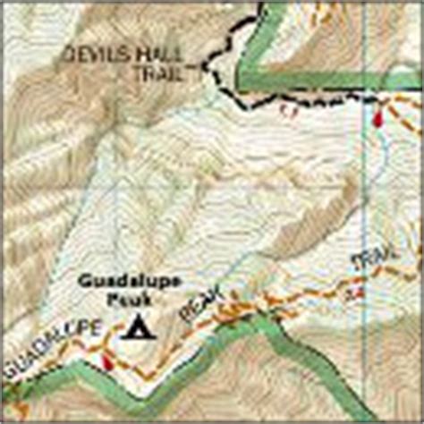 Guadalupe Mountains Maps | NPMaps.com - just free maps, period.