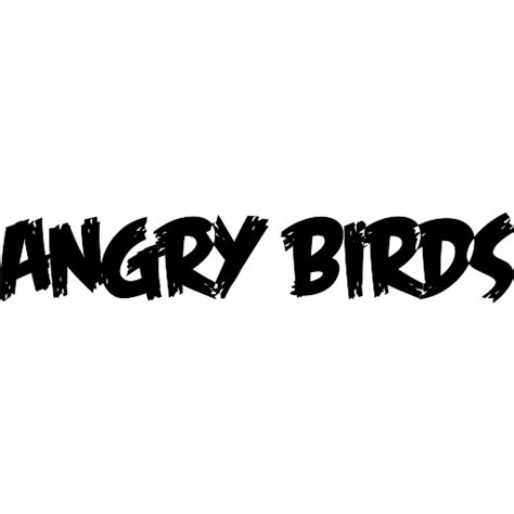 Angry Birds logo vector SVG, PNG download free