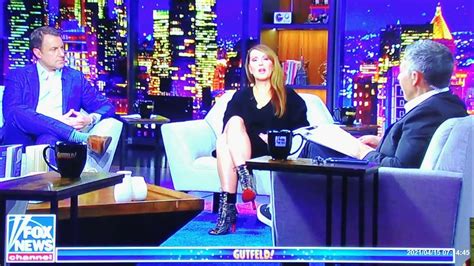 Dagen McDowell Legs and Ankle Boots on Gutfeld! - YouTube