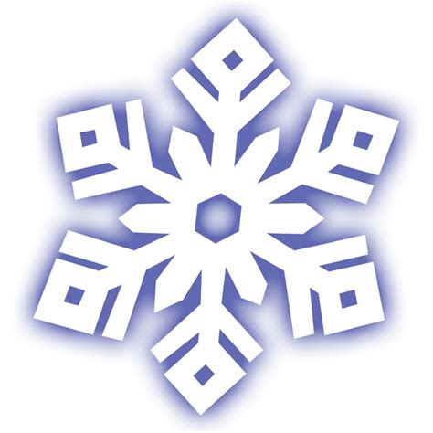 christmas snowflake snow logo - Clip Art Library