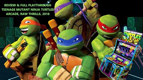 Review & Full-play: Teenage Mutant Ninja Turtles by Raw Thrills - YouTube