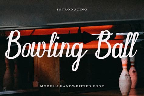 Bowling Ball Font Free Download - FreeFontDL