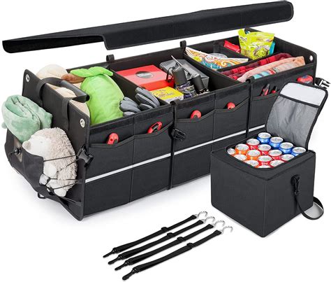 AstroAI 110L Car Trunk Organizer, Collapsible Large Storage Box with ...