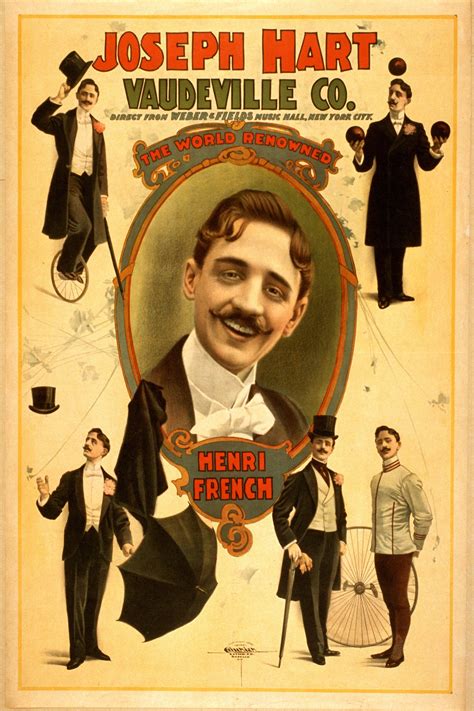 Vintage Vaudeville Poster