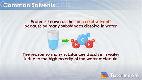 What is a solvent? | Definition & Examples (Video)