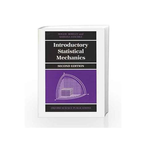 Introductory Statistical Mechanics by Bowley-Buy Online Introductory ...