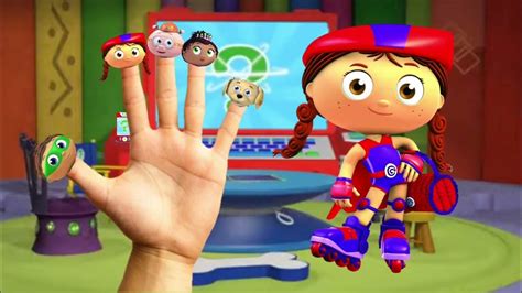 Super WHY! - Finger Family Song (Little Readbox) - YouTube