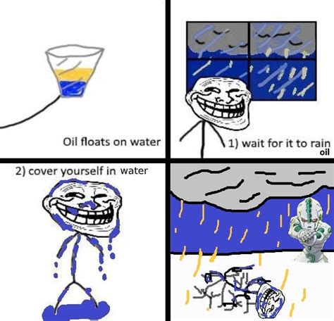 A "cover yourself in oil" meme? What an original and fresh idea! : r ...