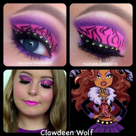 Monster High’s Clawdeen Wolf Makeup :D | GlitterGirlC