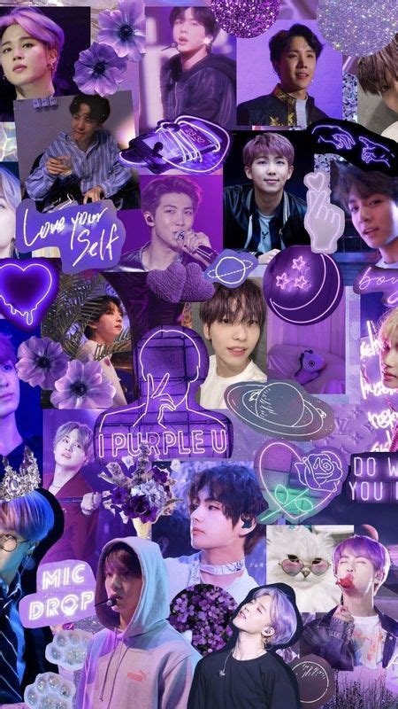 Bts Purple Aesthetic Desktop Wallpaper Hd Img Hobo | My XXX Hot Girl