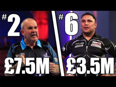 Jack on Twitter: "Top 10 Richest Dart Players In The PDC https://youtu ...