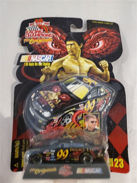 Racing Champions 1999 Nascar #99 Jeff Burton Bruce Lee 1/64 Car Issue #23 | eBay