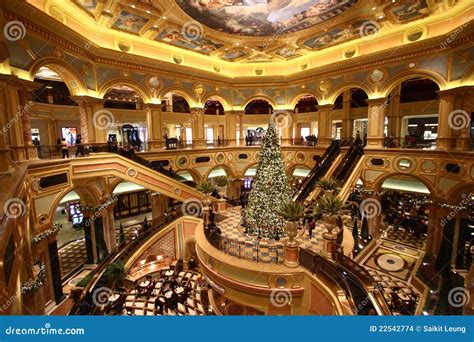 The Interior Of The Venetian Casino Editorial Stock Image - Image: 22542774