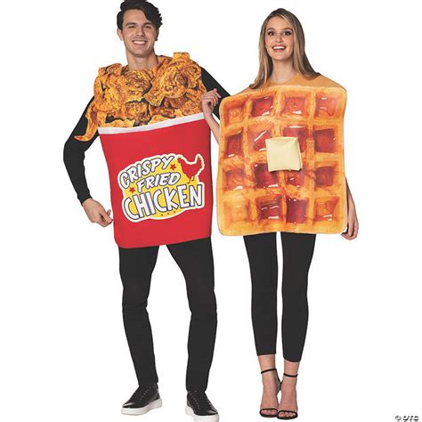 Adults Chicken and Waffle Couple Costumes | Oriental Trading