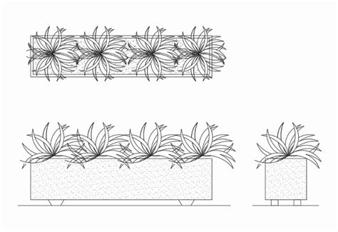 Planter box in AutoCAD | Download CAD free (59.02 KB) | Bibliocad