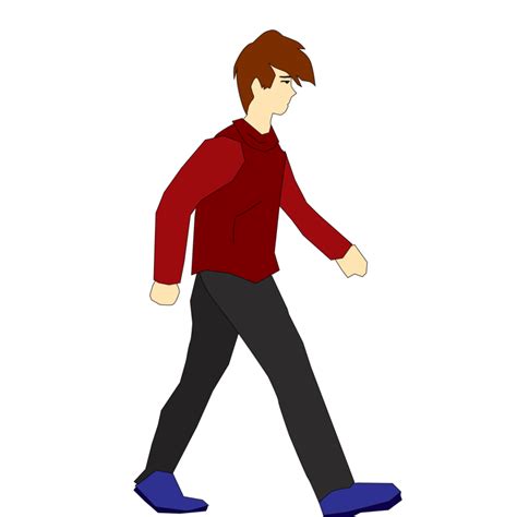 Clipart walking cartoon character, Clipart walking cartoon character Transparent FREE for ...